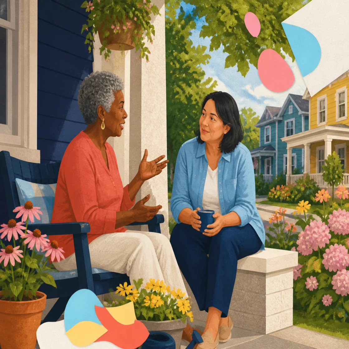Community planning illustration for Listen First