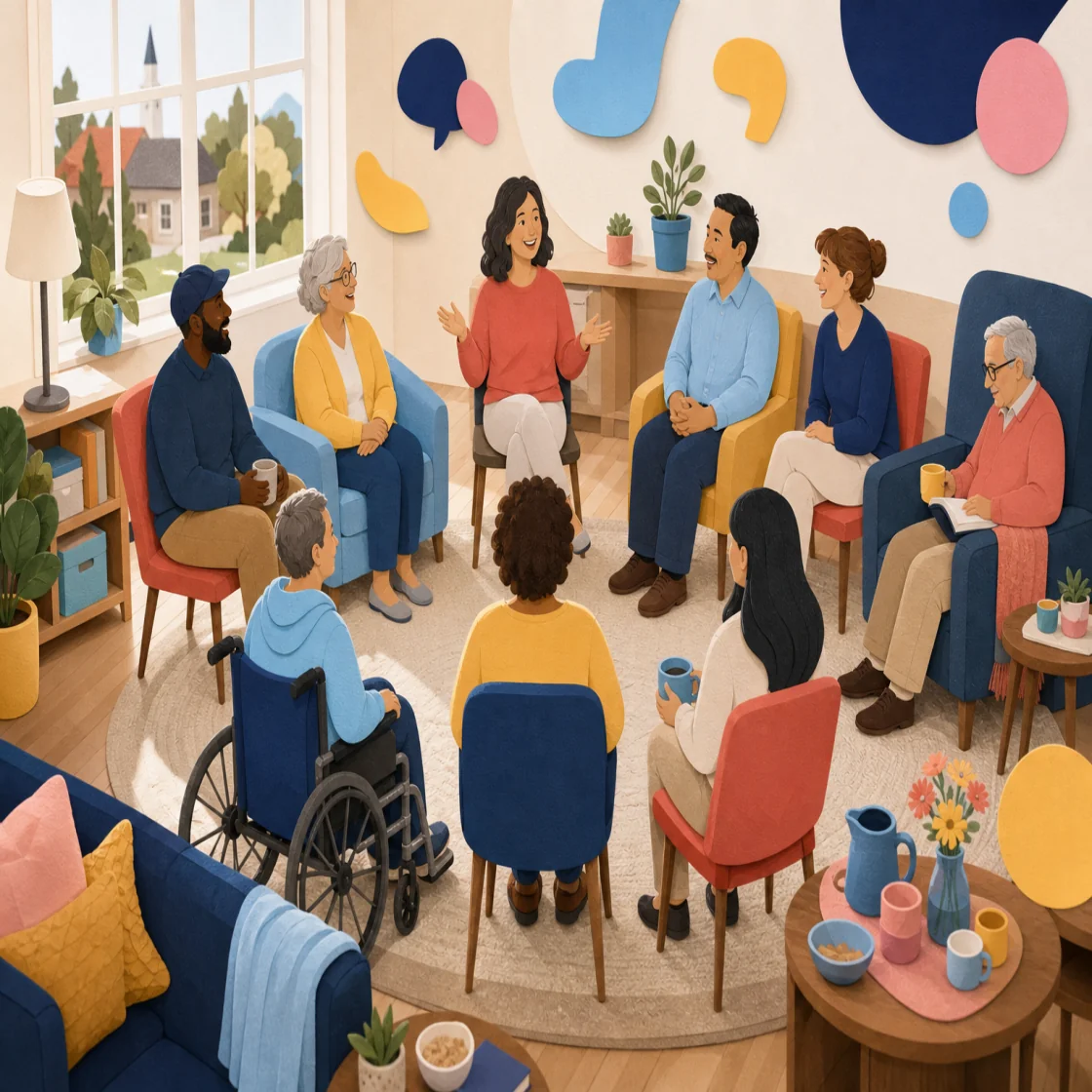 Community planning illustration for Invite the Circle