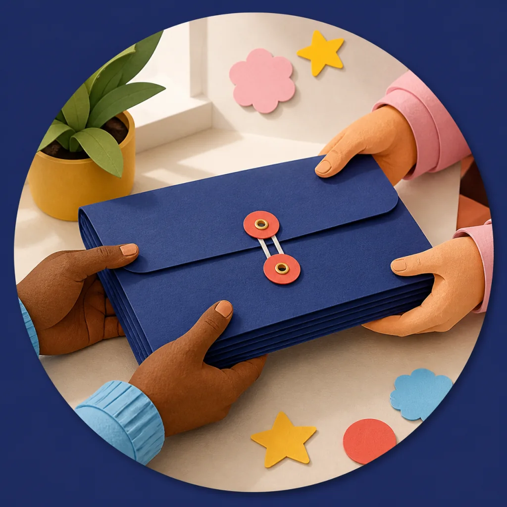 BrightBlock privacy illustration for Bundled cards and images