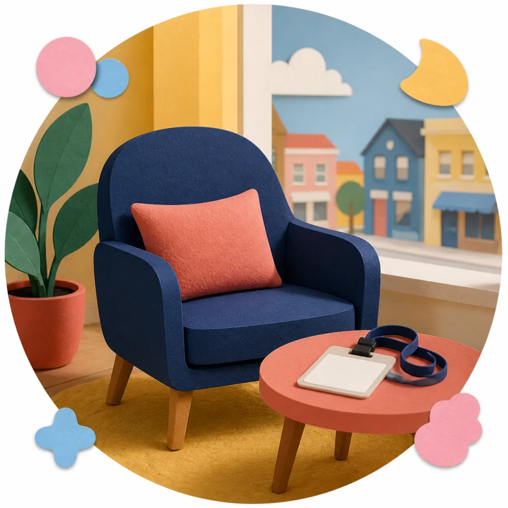 BrightBlock privacy illustration for Accounts and profiles