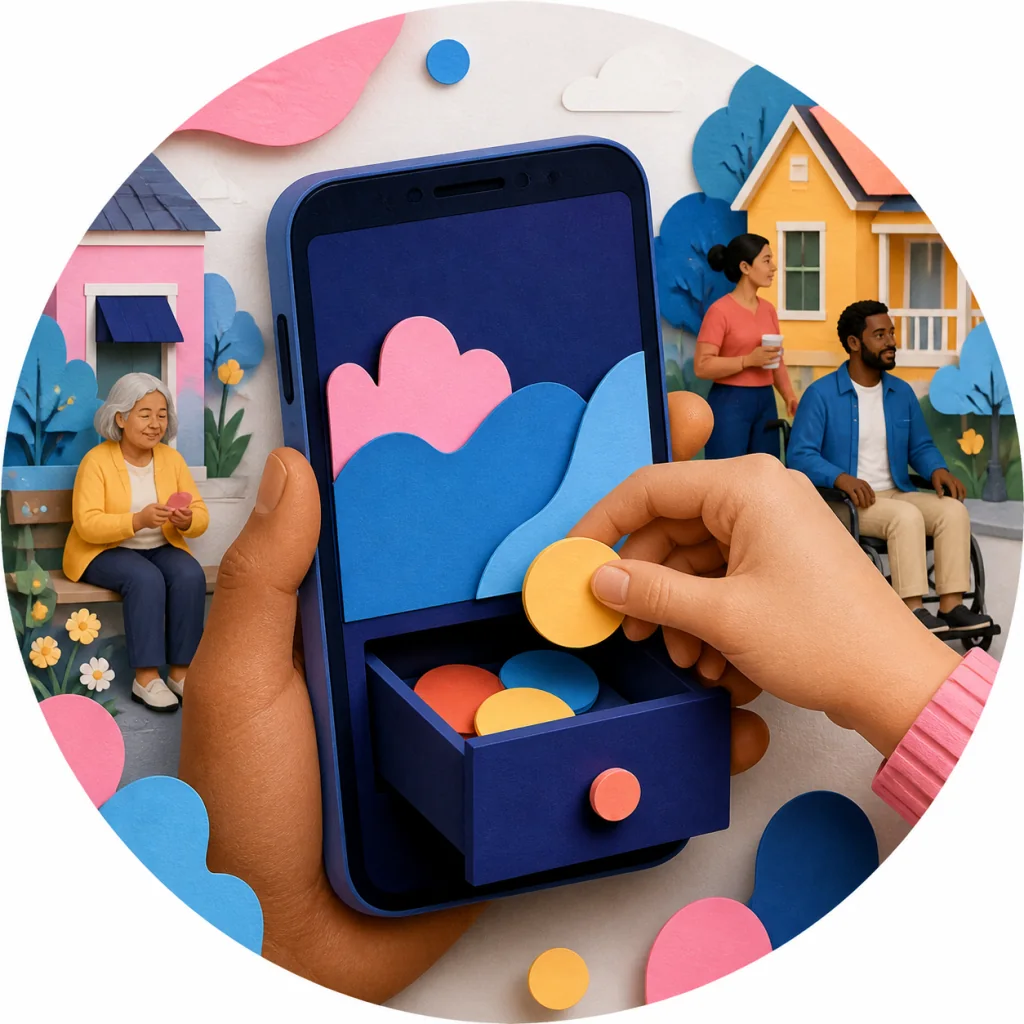 BrightBlock privacy illustration for Local storage