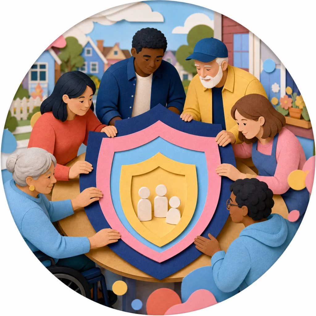 BrightBlock privacy illustration for Security boundaries